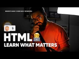 HTML Crash Course: Master the Essentials in One Video! Start Your Front-End Journey Today!