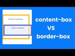 What is Box-Sizing? | content-box vs border-box (HTML and CSS)