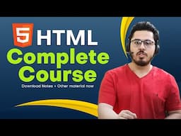 HTML Tutorial For Beginners In Hindi (With Notes) 🔥