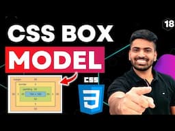 CSS Course | CSS Box Model | div, box-sizing, margin, padding | Web Development Course Tutorial 18
