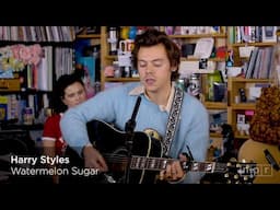 Harry Styles - Watermelon Sugar Acoustic (Live NPR Music)