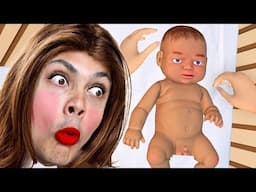 TAKE CARE OF THIS BABY ?!?! (Baby and Mother Simulator)